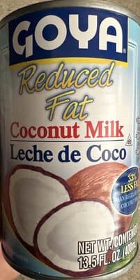 Reduced Fat Coconut Milk