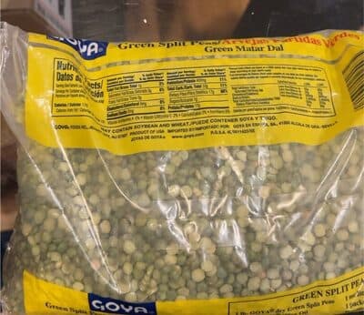 Green Matar Dal