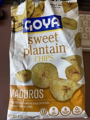 Maduros Sweet Plantain Chips