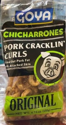 Original Chicharrones Pork Cracklin' Curls