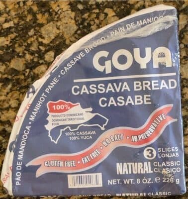 Classic Natural Cassava Bread Slices