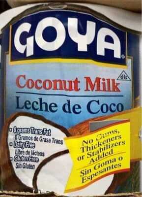 Coconut Milk Leche De Coco