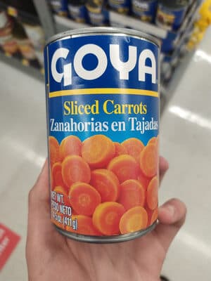 GOYA, SLICED CARROTS