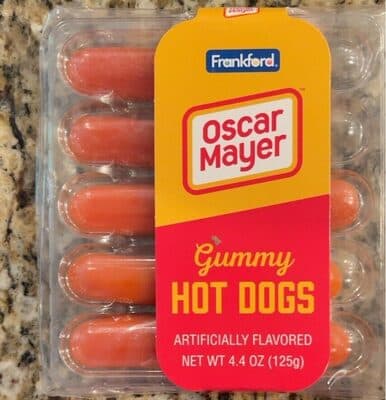 Gummy Hot Dogs