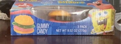 Krabby Patties Sliders Gummy Candy