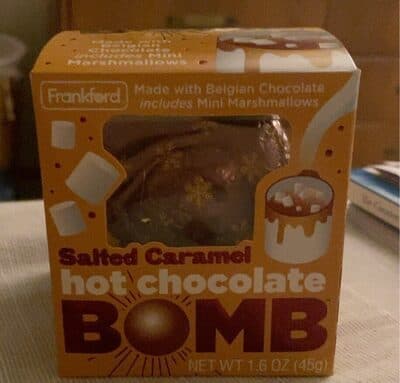 Salted Caramel Hot Chocolate Bomb