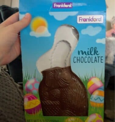 easter bunny milk chocolate