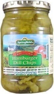Hamburger Dill Pickle Chips