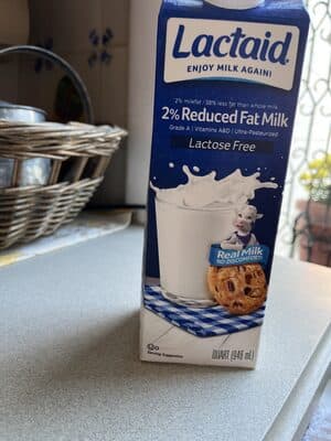 2% Reduced Fat Milk
