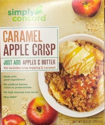 Caramel Apple Crisp