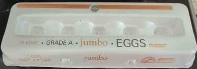 Grade A Jumbo Eggs