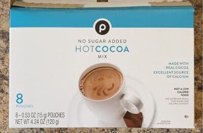 Hot Cocoa No Sugar Added Mix