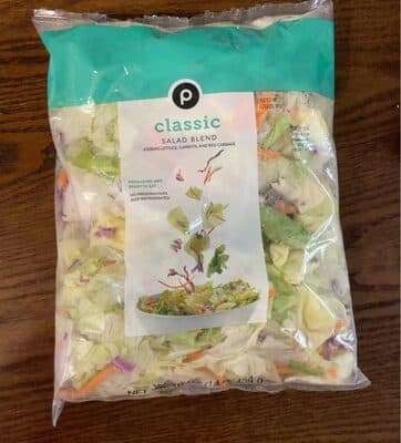 Classic Salad Blend Iceberg Lettuce, Carrots, and Red Cabbage