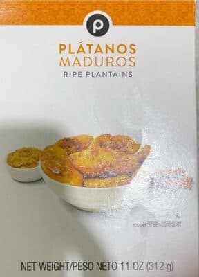 Plantanos maduros