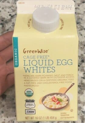 CAGE-FREE LIQUID EGG WHITES