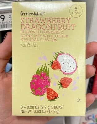 Strawberry Dragonfruit Flavored Powdered Drink Mix