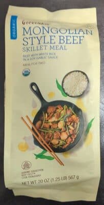 Mongolian Style Beef Skillet Meal