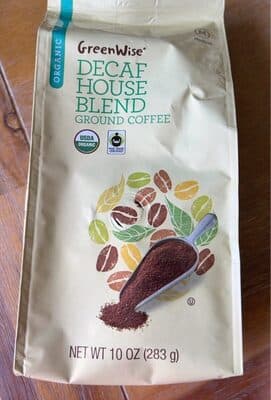 Decaf House Blend Ground Coffee
