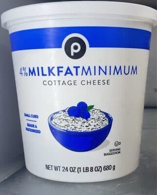 4% Milk Fat Minimum Cottage Cheese