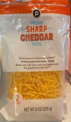 Sharp Cheddar Shredded Cheese
