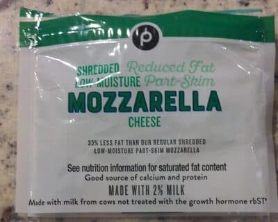 Mozzarella Reduced Fat Low-Moisture Part-Skim Cheese