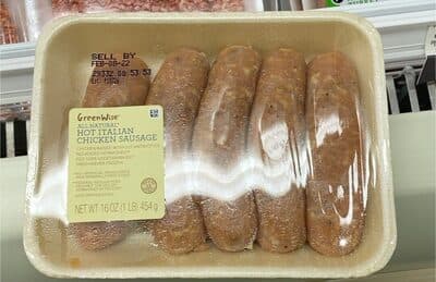 Hot Italian Chicken Sausage