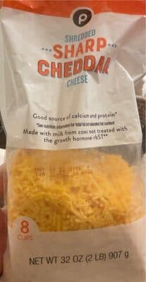 Sharp Cheddar Shredded Cheese