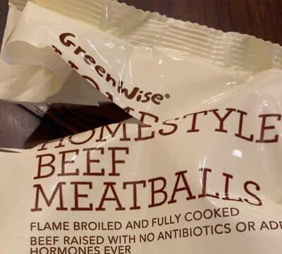Homestyle Beef Meatballs