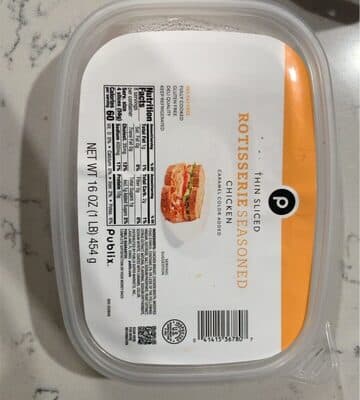 Rotisserie Seasoned Thin Sliced Chicken