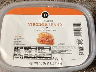 Virginia Brand Thin Sliced Ham