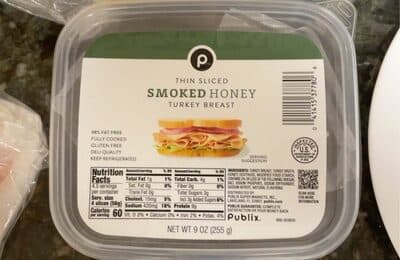 Smoked Honey Thin Sliced Turkey Breast