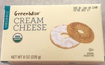 GreenWise Organic Cream cheese