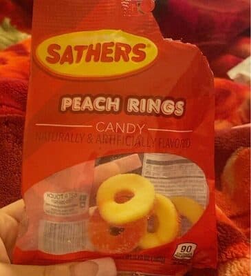 Peach Rings Candy