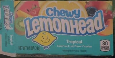 Tropical Assorted Fruit Flavor Chewy Candies