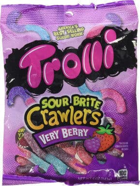 Raspberry-Blueberry, Strawberry-Blackberry, Blue Raspberry-Berry Punch Very Berry Gummi Candy