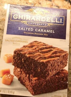 Salted Caramel Premium Brownie Mix