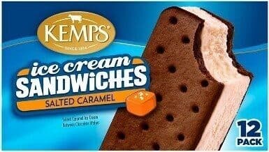 Salted Caramel Ice Cream Sandwiches