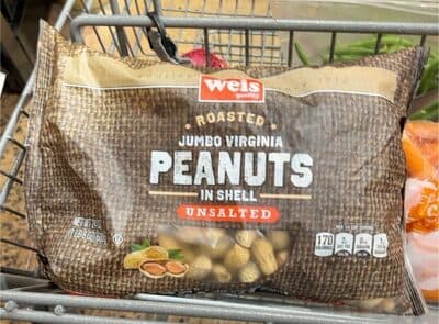 Jumbo Virginia Peanuts In Shell Unsalted