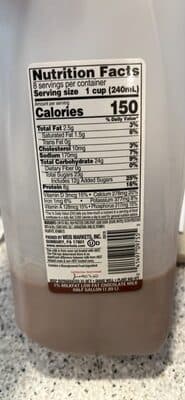 Weis Quality, 1% Low Fat Chocolate Milk