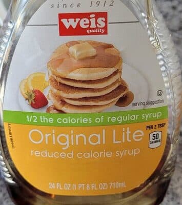 Original Lite Reduced Calorie Syrup