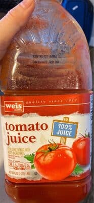 100% Tomato Juice From Concentrate