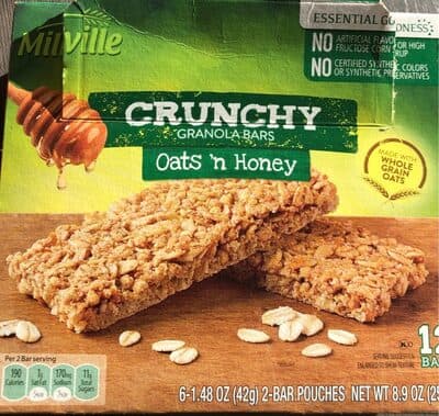 Oats 'n Honey Crunchy Granola Bars