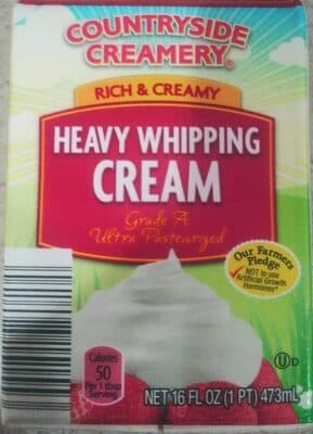 Rich & Creamy Heavy Whipping Cream