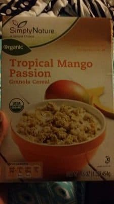 Tropical Mango Passion Granola Cereal