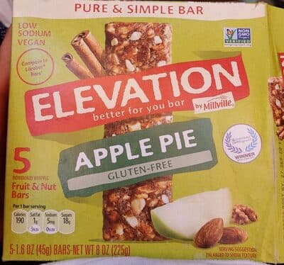 Apple Pie Fruit & Nut Bars