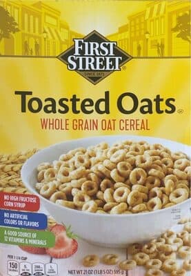 Toasted Oats Whole Grain Oat Cereal