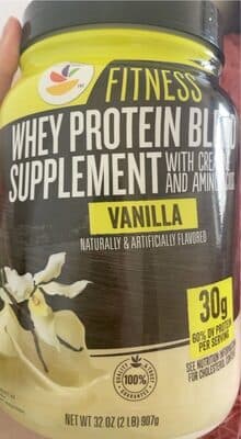 Fitness Whey Protein Blend Supplement