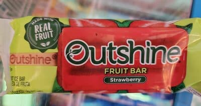 Strawberry Fruit Ice Bar