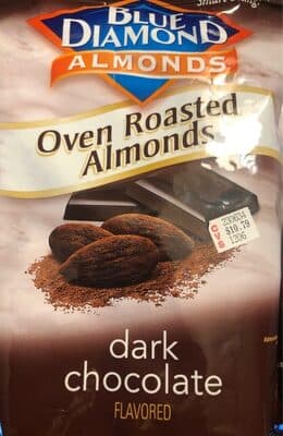 Dark Chocolate Flavored Oven Roasted Almonds