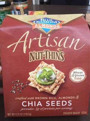 Chia Seeds Artisan Cracker Snacks